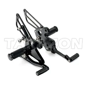 Các Bộ Phận CNC Điều Chỉnh Chỗ Để Chân RACING Rear Đặt Bộ Cho Xe Gắn Máy Aprilia