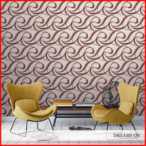 Design moderno carte <span class=keywords><strong>da</strong></span> <span class=keywords><strong>parati</strong></span> in PVC Decor Wallpaper Wall Living Room 3D - Product Image 4