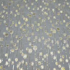 Tela <span class=keywords><strong>de</strong></span> Gasa <span class=keywords><strong>de</strong></span> Seda Lurex, Tejido Cortado, <span class=keywords><strong>Chifón</strong></span> para Niñas y Niños - Product Image 3