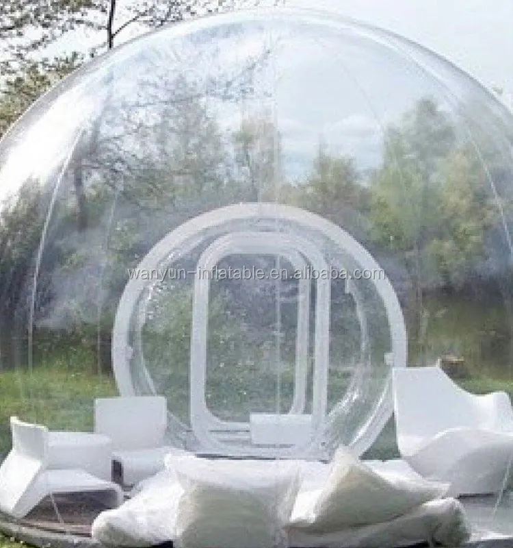 Заводская надувная пузырчатая палатка дом Купол Открытый Кемпинг пузырь для оптовой продажи