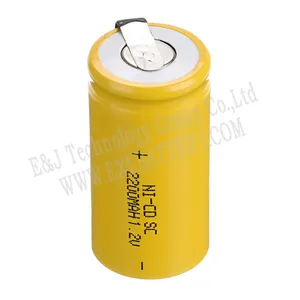 Ni Cd Sc2200mah Baterai 1.2V Ni Cd Battery Dirancang untuk Penerangan Darurat