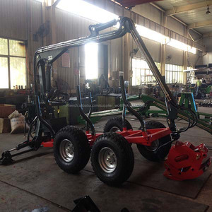 Shandong sunco Alibaba Justifiée Commerce Assurance forestière ATV remorque avec grue - Product Image 1