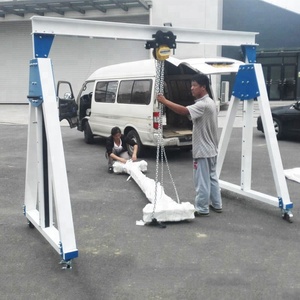 Grúa Móvil Portátil <span class=keywords><strong>de</strong></span> Elevación Pequeña con Capacidad <span class=keywords><strong>de</strong></span> Una Tonelada, Grúa Marina Telescópica Plegable Usada - Product Image 6