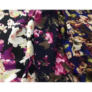 59/60'' SOFT POLYESTER GEORGETTE PRINTED WOVEN FABRICS