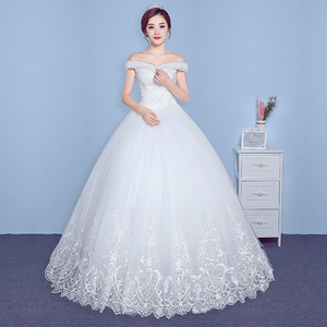 Robes de <span class=keywords><strong>demoiselle</strong></span> d'<span class=keywords><strong>honneur</strong></span> en mousseline de soie brodée de couleur blanche, stock d'entrepôt de Yiwu 2019 - Product Image 4