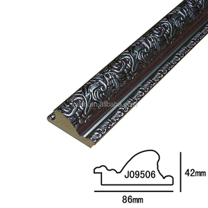 Campione gratuito di fabbrica di alta qualità ornato antico stile barocco Vintage retrò classico decorativo cornice in plastica modanatura - Product Image 5