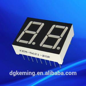 Common anode 5621abur ultra red white 7 segment led <span class=keywords><strong>2</strong></span> digits - Product Image 1
