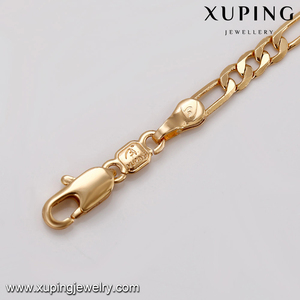 Collier indien plaqué or 18k, bijou simple <span class=keywords><strong>et</strong></span> délicat, nouveau design à la mode, 43649 - Product Image 4