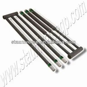 Float glass W type SiC Heating Element Silicon Carbide Heater
