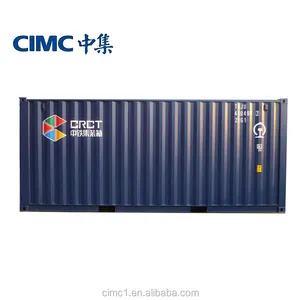 One way one belt 20ft dry cargo shipping container for railway transportation