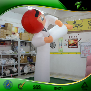 Muñeco de Taekwondo inflable personalizado, bailarín de dibujos animados - Product Image 3