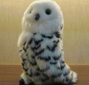 Peluche Hibou à Tête Pivotante à 360 Degrés Jouet en Peluche Hibou des Neiges <span class=keywords><strong>Hedwig</strong></span> - Product Image 3
