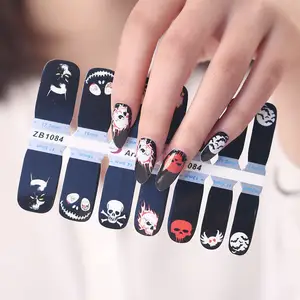 Autocollants pour ongles 2026 : Pochoirs adhésifs pour nail art à motifs de dessins animés - Product Image 2