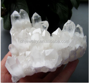 Wholesale Natural Transparent Clear Quartz <strong>Crystal</strong> <strong>Cluster</strong> <strong>Crystals</strong> Healing Stones Model MOSAIC Technique Ying Lai Jewelry YL520 - Product Image 2