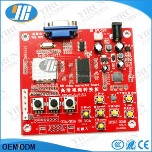 Scheda Convertitore da CGA/EGA/YUV a VGA <span class=keywords><strong>per</strong></span> Giochi a Gettoni POG, PCB <span class=keywords><strong>di</strong></span> Conversione Video con Materiali in Metallo e Plastica - Product Image 2