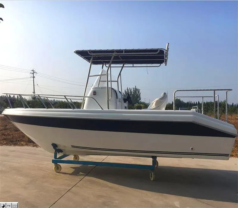 QD 20 EX Perahu Pancing Mini Serat Kaca Olahraga