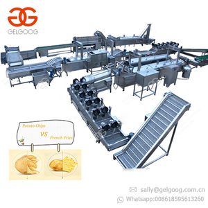 Automática Industrial frito papas fritas congeladas fabricante crujiente de patata línea de producción lays patatas fritas que h - Product Image 1