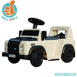 Licencia paseo en coche Land Rover con batería recargable, juguete eléctrico con cuatro ruedas WDDMD228 - Product Image 1