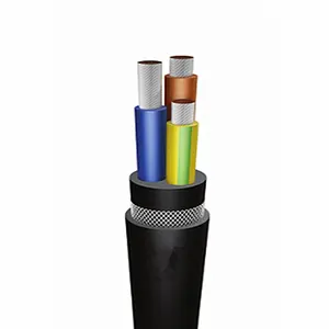 Tot 6kv NSSHOEU/NTSWOEU Dompelpompen rubber Kabel met individuele core screen