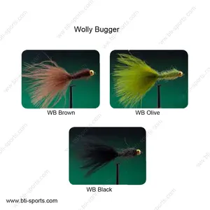 Wolly bugger fly tying flies