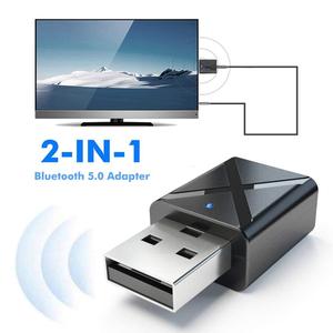 Émetteur-récepteur Bluetooth USB KN320, <span class=keywords><strong>2</strong></span> en 1, émetteur-récepteur Bluetooth 5.0 USB, adaptateur audio AUX pour TV/PC/voiture - Product Image 4
