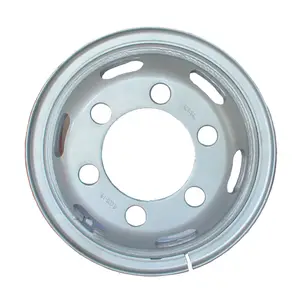 6.00-16 trailer steel truck wheel rims wholealser for tires 7.5R16 truck rims wheels vehicle parts from China manufacturer