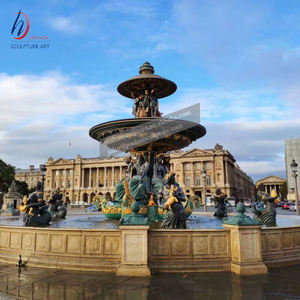 Fuente de Agua de Bronce de Estilo Europeo para Exteriores, <span class=keywords><strong>Escultura</strong></span> de Gran Tamaño, Fuente de Latón Antigua <span class=keywords><strong>Griega</strong></span> Francesa - Product Image 1