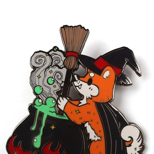 Épingles de sécurité en métal émaillé, 100 pièces, Logo d'<span class=keywords><strong>animal</strong></span>, dessin animé, mignon, coloré, vente en gros, pour écharpes et chapeaux - Product Image 2