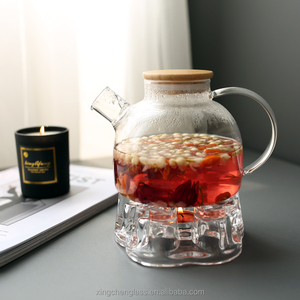 Borosilicate Handmade <strong>Thermal</strong> Glass <strong>Teapot</strong> Warmer - Product Image 4