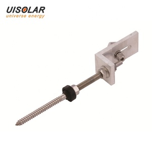 Vis de <span class=keywords><strong>fixation</strong></span> pour panneaux solaires en acier inoxydable, boulons à double filetage, système de <span class=keywords><strong>fixation</strong></span> pour panneaux solaires <span class=keywords><strong>sur</strong></span> toit en tôle, vis à double filetage - Product Image 2