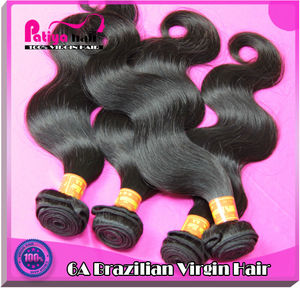 venta al por mayor 6a confiable duradera brasileño trama del pelo virgen - Product Image 1