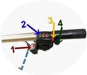Roue de brouette électrique avec <span class=keywords><strong>frein</strong></span> à tambour, 10x4.0, 36v, 500w, moteur intégré - Product Image 6