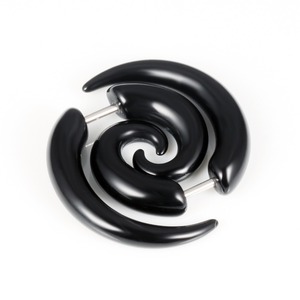 Boucles d'oreilles en acrylique Simple, Simple et extensible, <span class=keywords><strong>piercing</strong></span> en spirale, 12 pièces - Product Image 5