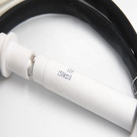 Grill à granulés en céramique, longue vie, avec Tube en porcelaine pour four à brûleur