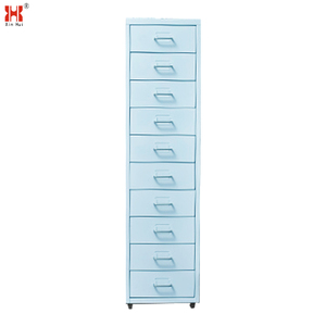 Nhà Máy Giá Văn Phòng Đồ Nội Thất Bằng Thép <span class=keywords><strong>9</strong></span> Ngăn Kéo Chỉ Số Tủ Thẻ Đa Ngăn Kéo Tủ Kim Loại - Product Image 5