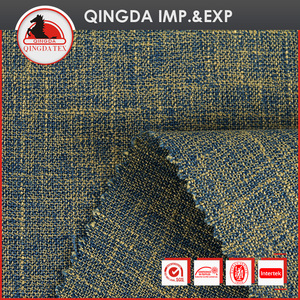 Nuovo modo di disegno two tone poliestere rayon tessuto di miscela uomini indumento <span class=keywords><strong>tr</strong></span> tessuto del vestito degli uomini - Product Image 3