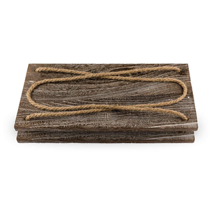 Juego de 2 Estantes de Pared Nórdicos Hechos a Mano de Madera Negra <span class=keywords><strong>para</strong></span> Dormitorio, Sala de Estar, <span class=keywords><strong>Plantas</strong></span> y Macetas - Product Image 3