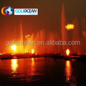 Libre de diseño especial de agua boquilla produjo música bailando fuente de fuego - Product Image 5