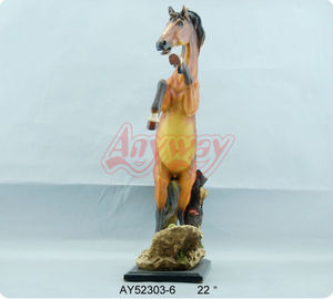 22 inç özel hayvan ev dekorasyon minyatürleri at heykelcik - Product Image 4