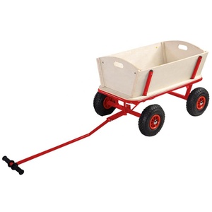 아이 장난감 손수레 아이들 나무로 되는 수레 손수레 옥외 정원 손수레 - Product Image 2