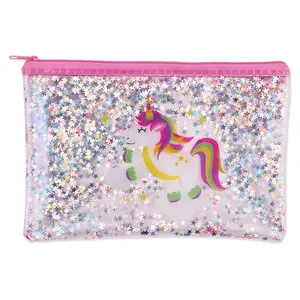 Wholesale glitter pencil pouch For Your Pencil Collections 