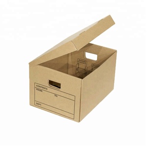 Bán <span class=keywords><strong>Hot</strong></span> Giấy Tủ Quần Áo Sóng Di Chuyển Hộp Carton - Product Image 5