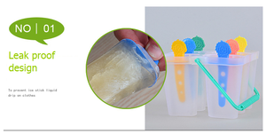 Buena calidad hecho en casa helado saludable plástico molde de <span class=keywords><strong>hielo</strong></span> para al por mayor - Product Image 5