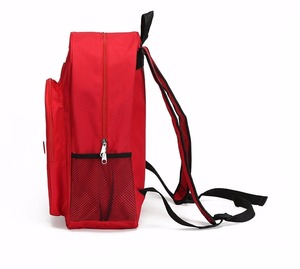 Ransel merah untuk kit pertolongan pertama, perawatan darurat atau mendaki Backpacking berkemah perjalanan mobil dan bersepeda - Product Image 2