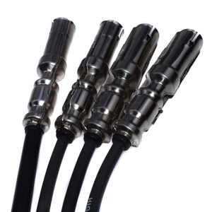 Câble de contact pour VW Volkswagen Jetta Golf coccinelle, 20 pièces, noir, 8MM, pour modèle 27588 - Product Image 2