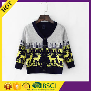 Long tricot mode mélange de fil , plus la taille vente chaude laine OEM <span class=keywords><strong>chidlren</strong></span> manteau - Product Image 4