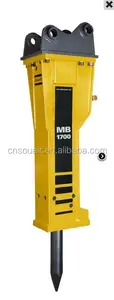 Atlas Copco MB-disyuntores hidráulicos para portadores, de 19 a 32 t de peso MB1700