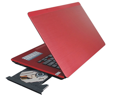 14.1 дюймовый ноутбук мини с dvd-плеер d2500 1.86 dhz двухъядерный ос win7
