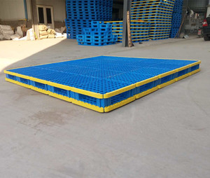 Palet de Plástico Grande de 1800*1600 mm Hecho de PP Virgen/Reciclado para Almacenamiento en Almacén - Product Image 1
