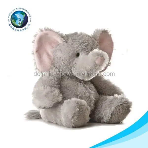 Relatiegeschenk Oem Knuffeldier Olifant Kids Super Zacht Dier Speelgoed Schattige Pluche Olifant Met Grote Oren